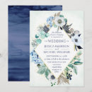 Search for blue thistle invitations Watercolor