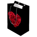 Search for red roses gift bags Black