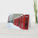 Search for telephone christmas cards Red