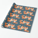 Search for fox wrapping paper Nature
