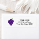 Search for grape return address labels Bunch