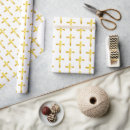 Search for christian cross wrapping paper Gold