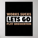 Search for badminton racket art Action