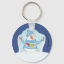 Search for snowman key rings Snowflakes