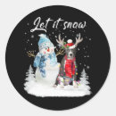 Search for blue snowman stickers Merry christmas
