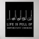 Search for funny golf posters Design