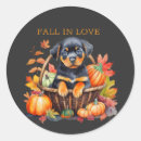 Search for rottweiler round stickers Dogs