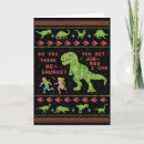Search for pun christmas cards Dinosaur