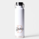Search for bridesmaid water bottles Girly