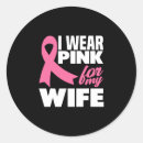 Search for my wife stickers Pink