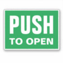 Search for opening stickers Business