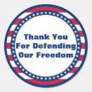 Search for military appreciation stickers Freedom
