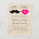 Search for stache invitations Vintage