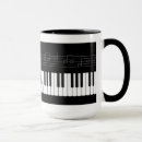 Search for music symbols mugs White