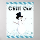 Search for chill out posters Snowman