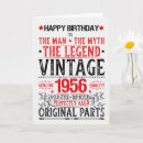 Search for 1956 birthday cards Retro