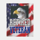 Search for retirement blankets Veteran