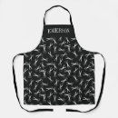 Search for silver aprons Black