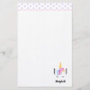 Search for unicorn stationery paper Cute