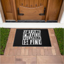 Search for slogan doormats Sarcastic