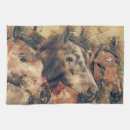 Search for equestrian tea towels Western