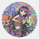 Search for psychedelic hearts stickers 1960s
