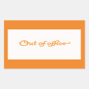 Search for office work stickers Typography