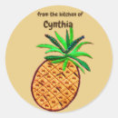 Search for pineapples stickers Gold