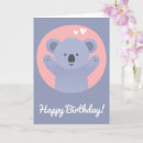 Search for bear birthday cards Girly