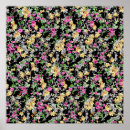 Search for black floral pattern posters Flower
