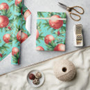 Search for pomegranate wrapping paper Red