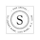 Search for single rubber stamps Initial