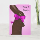 Search for funny chocolate bunny easter cards Cute