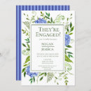 Search for hydrangea engagement party invitations Floral