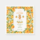 Search for little cutie napkins Oranges