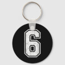 Search for number 6 key rings Men