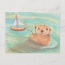 Search for otter postcards Water
