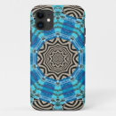 Search for digital patterns iphone cases Blue