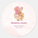 Search for pink duck stickers Pink baby shower