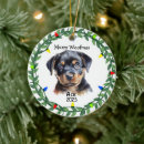 Search for rottweiler christmas tree decorations Pet lover
