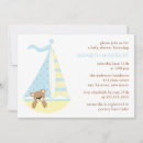 Search for sailboat baby shower invitations Sailor