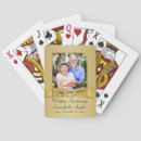 Search for 50th wedding anniversary playing cards Black