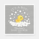 Search for rubber duck napkins Ducky