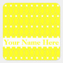 Search for yellow diamond stickers Vintage