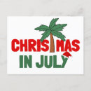 Search for christmas in july postcards Santa claus