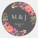 Search for gray wedding stickers Floral