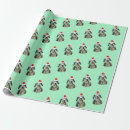 Search for great wrapping paper Santa