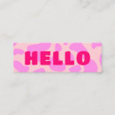 Search for cow print business cards Modern