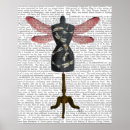 Search for vintage dragonfly posters Steampunk