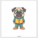 Search for hipster dog stickers Puppy